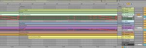 Copied automation in Ableton